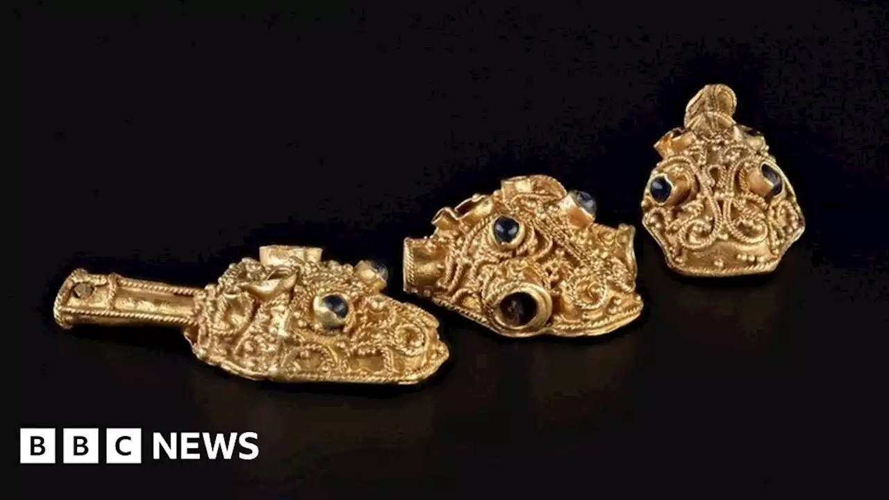 Viking-age treasure hoard goes on show in Aberdeen