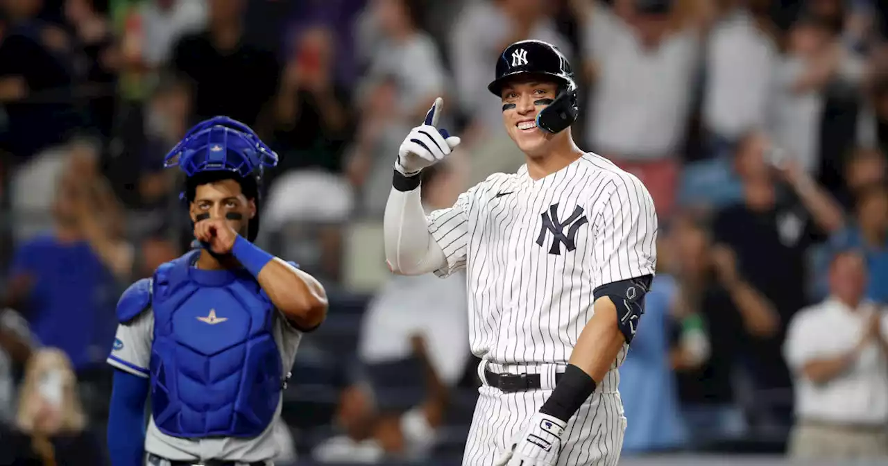 Judge hits grand slam for 41st HR, Yanks rally past Royals