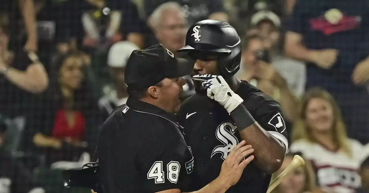 Shortstop Tim Anderson and manager Tony La Russa are ejected in the Chicago White Sox’s 7-3 loss to the Oakland A’s