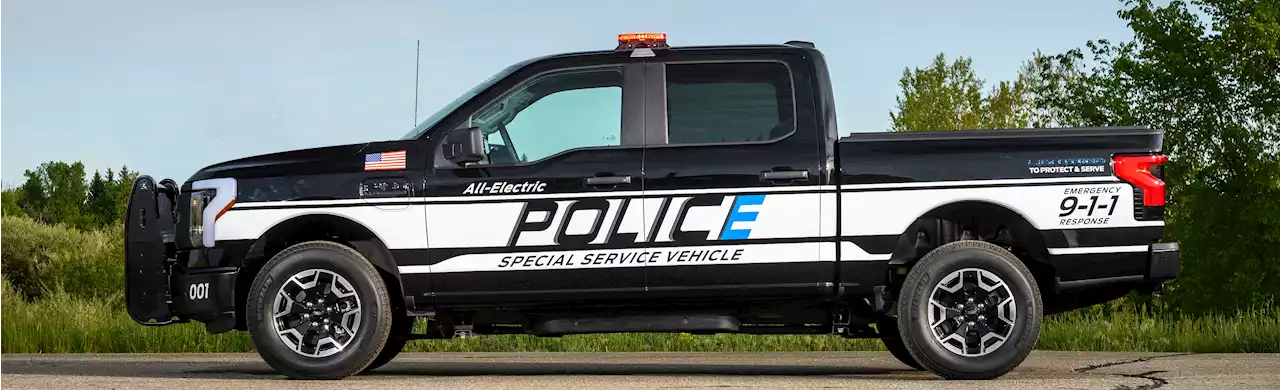 Ford Reveals Police Version Of Ford F-150 Lightning