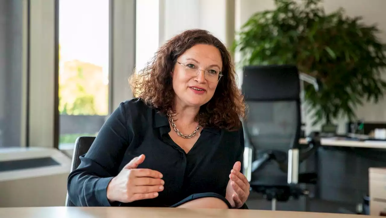 (S+) Andrea Nahles über Feminismus, Gaskrise und die neue Macht der Arbeitnehmer