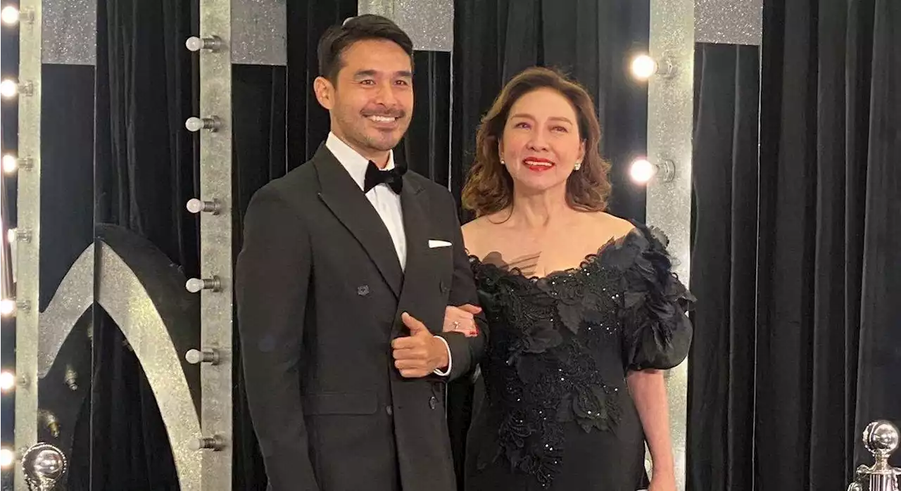 Atom Araullo, Mel Tiangco arrive at GMA Gala Night