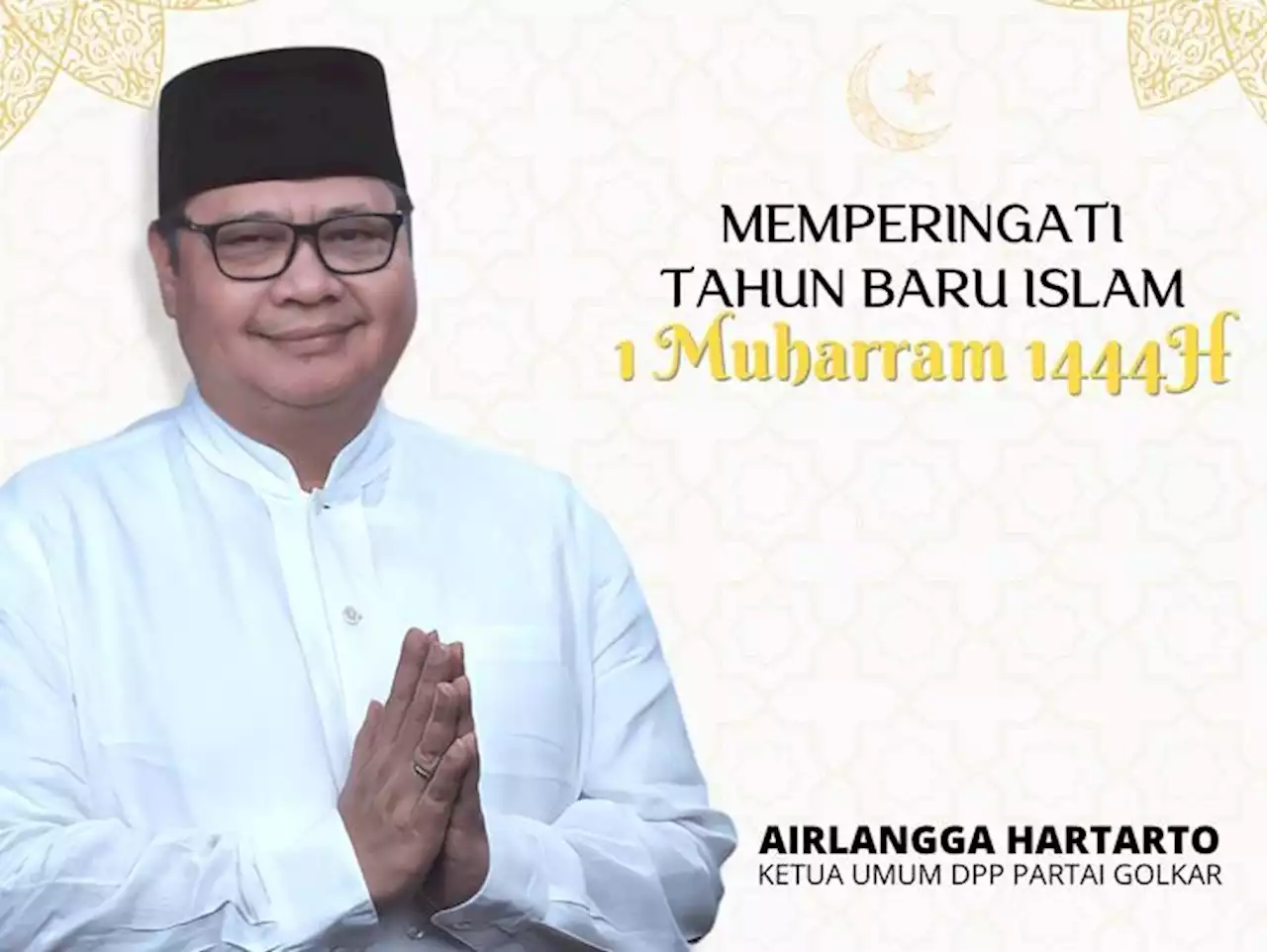 Airlangga: Tahun Baru Islam, Optimisme Baru Umat Bangkit Setelah Pandemi