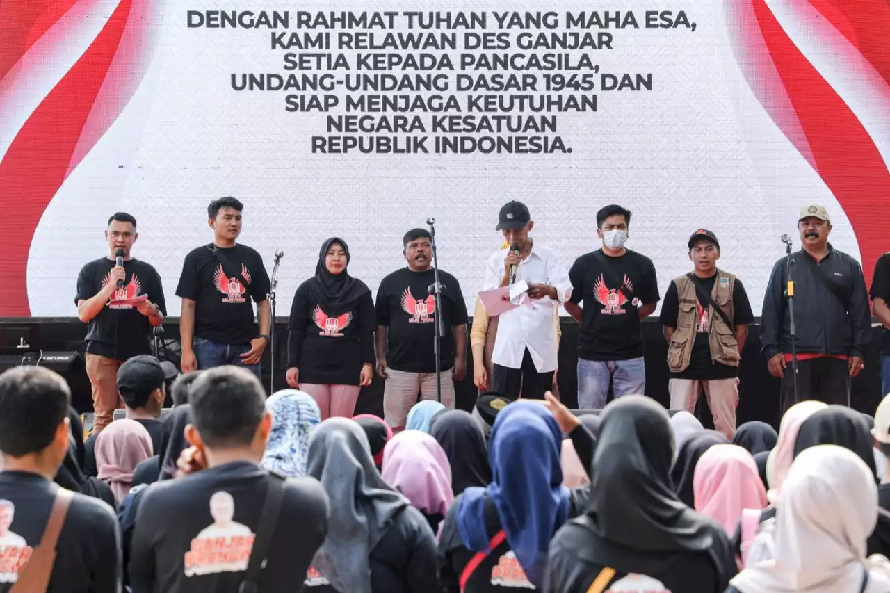 Dari Garut, Dukungan Buat Ganjar Pranowo Maju Pilpres 2024 Mengalir Deras