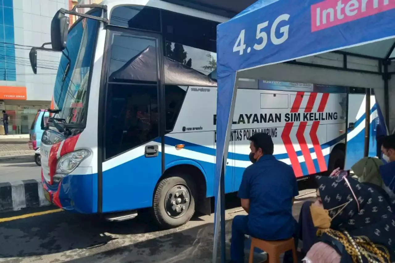 Lokasi Layanan SIM Keliling di Bandar Lampung Sabtu 30 Juli 2022