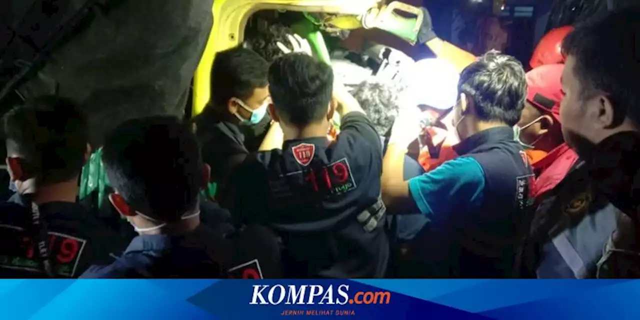 Adu Banteng Truk Vs Bus, 1 Sopir Tewas, 3 Penumpang Luka