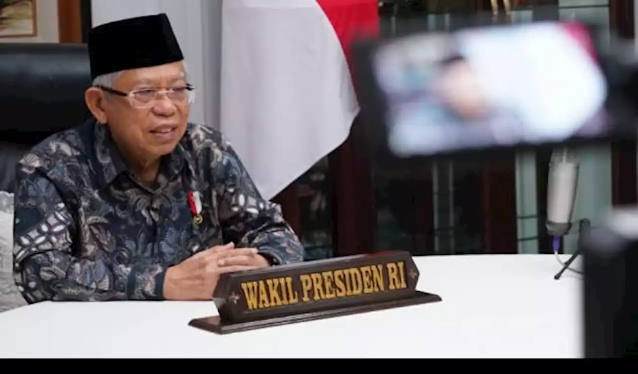 Ucapkan Selamat Tahun Baru Islam, Wapres Ma ruf Amin Harap Keutuhan Bangsa Kian Diperkuat