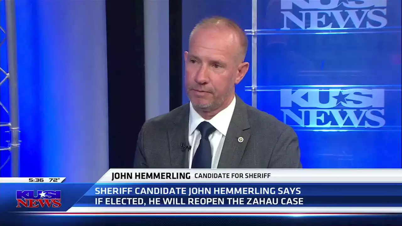 Exclusive Interview: John Hemmerling to reopen Zahau case if elected as Sheriff in November -