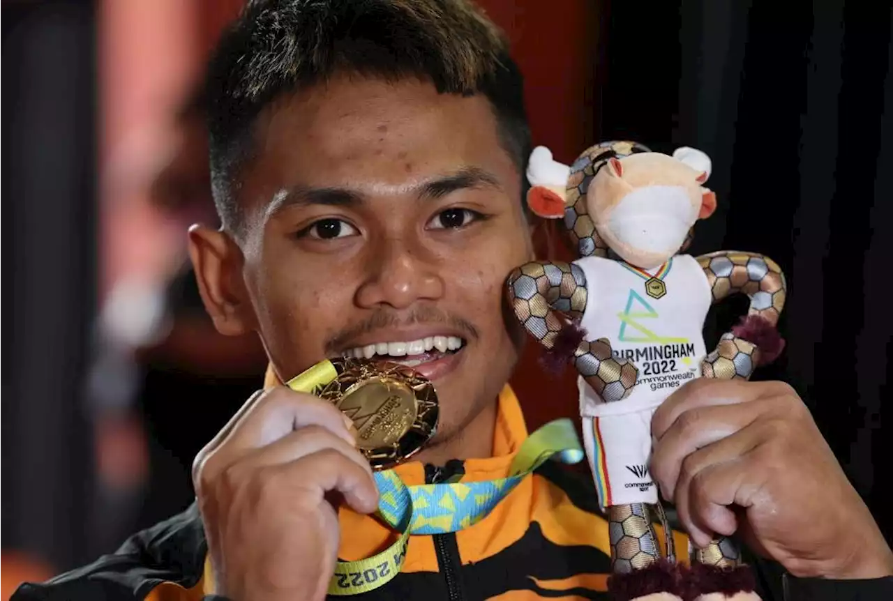 Mohamad Aniq wins first gold medal for Malaysia at Birmingham Commonwealth