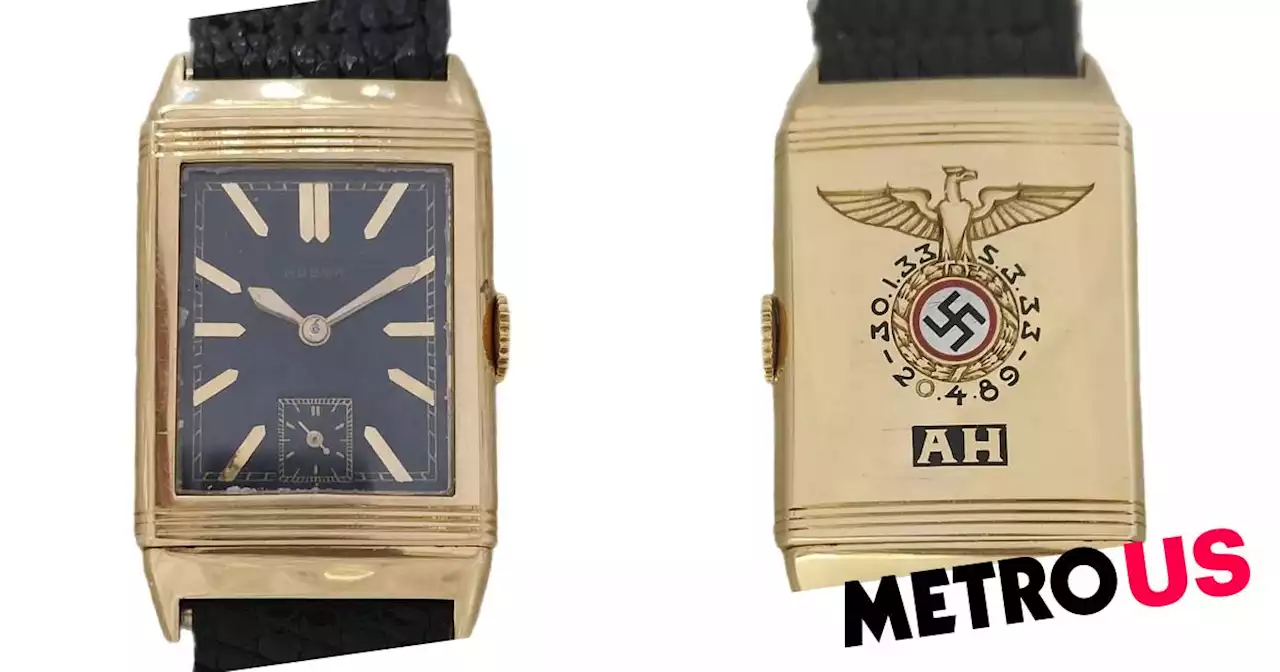 Adolf Hitler's watch sells for nearly £1,000,000 at US auction