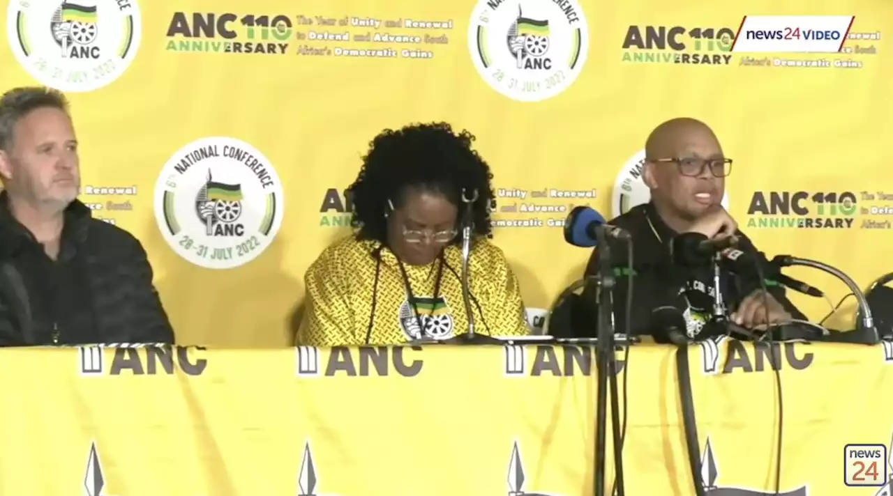 LIVE | ANC policy conference: Kubayi briefs media on Eskom, social compact | News24