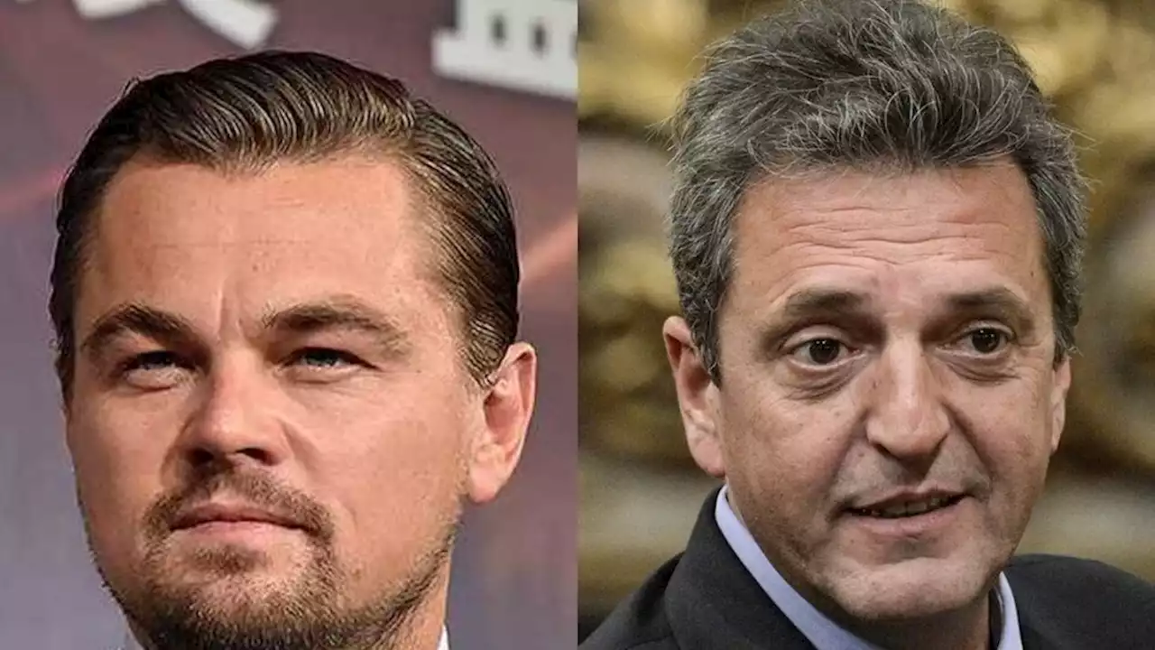 El día que Leonardo DiCaprio mencionó a Sergio Massa