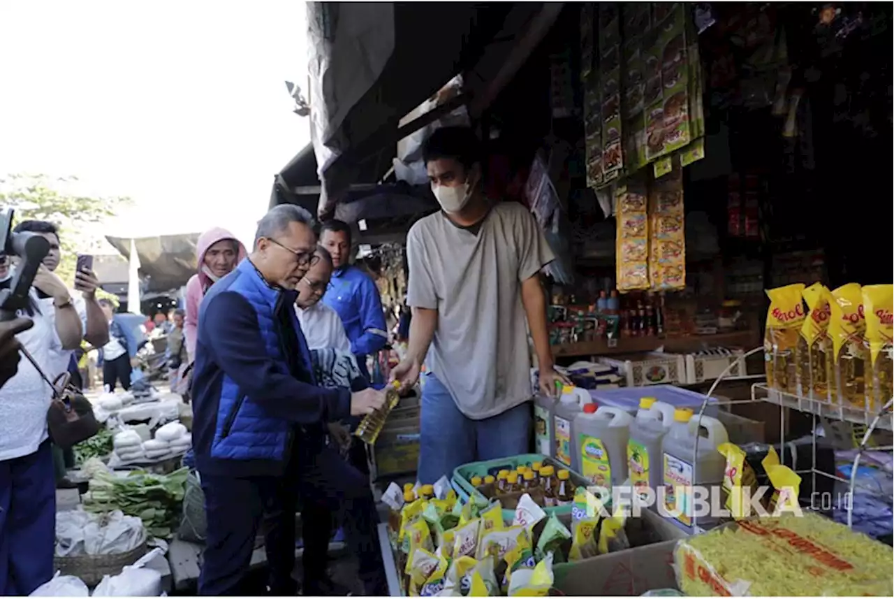 Sidak Pasar di Kupang, Mendag Pastikan Harga Bahan Pokok Terkontrol |Republika Online