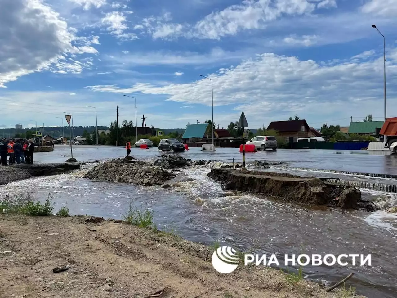 В Забайкалье ограничили движение на федеральной трассе из-за паводка