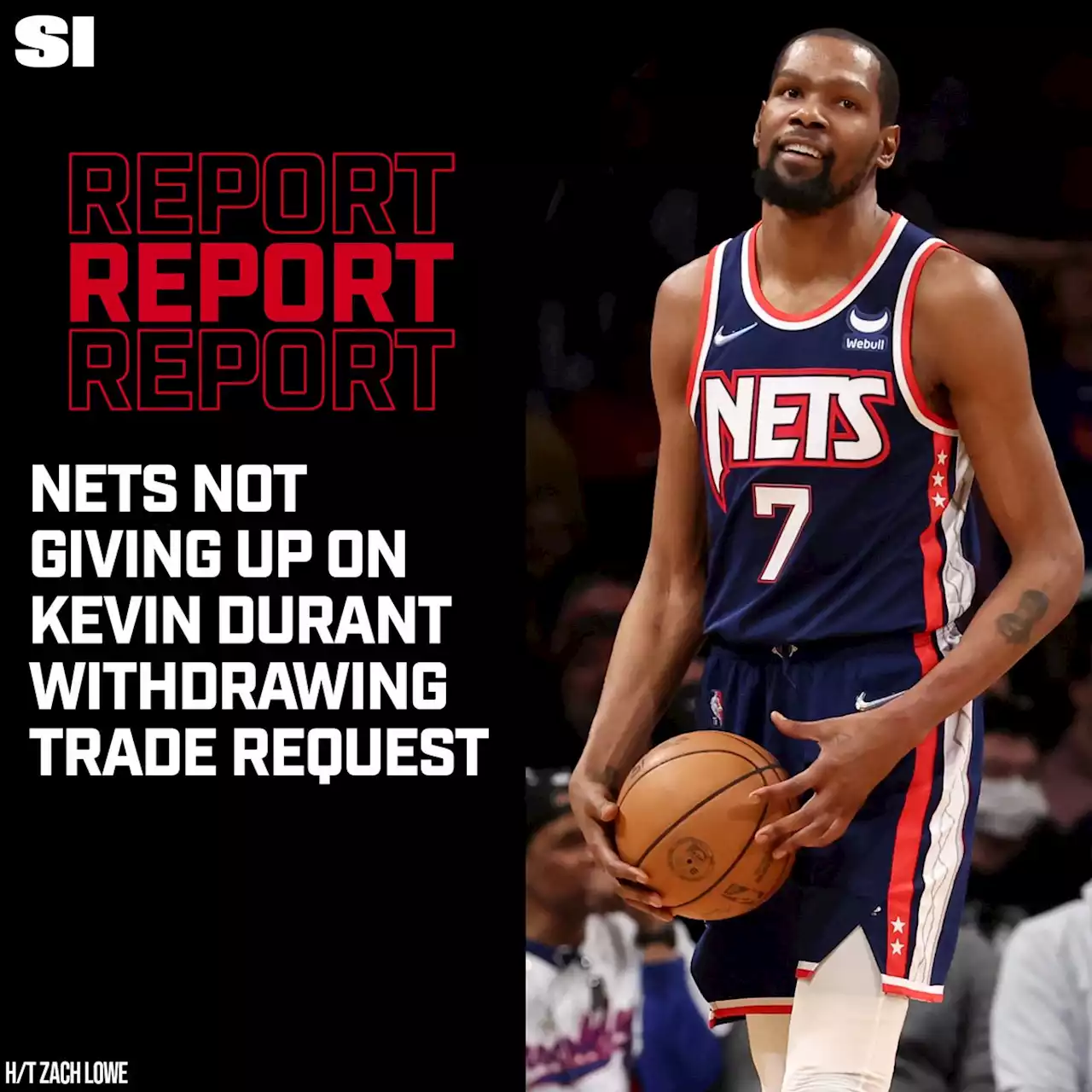 Report: Nets Not Giving Up on Kevin Durant Withdrawing Trade Request