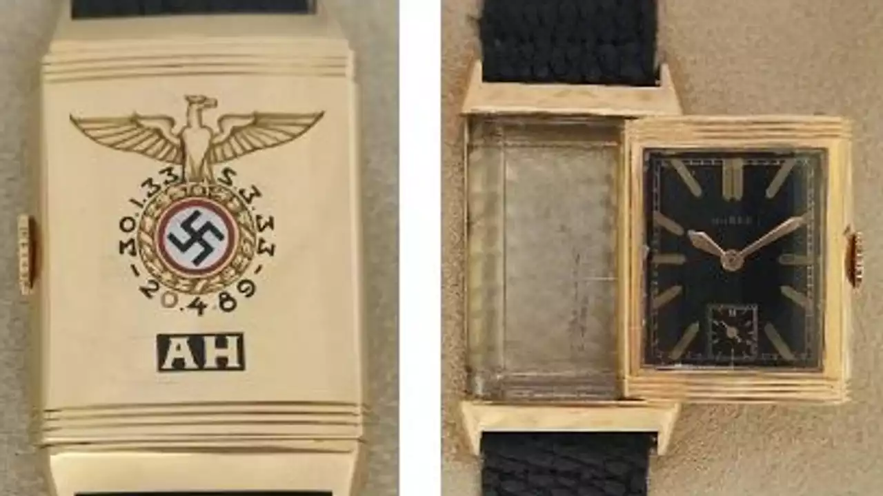 Adolf Hitler's watch sells for nearly £1m in auction condemned by Jewish leaders