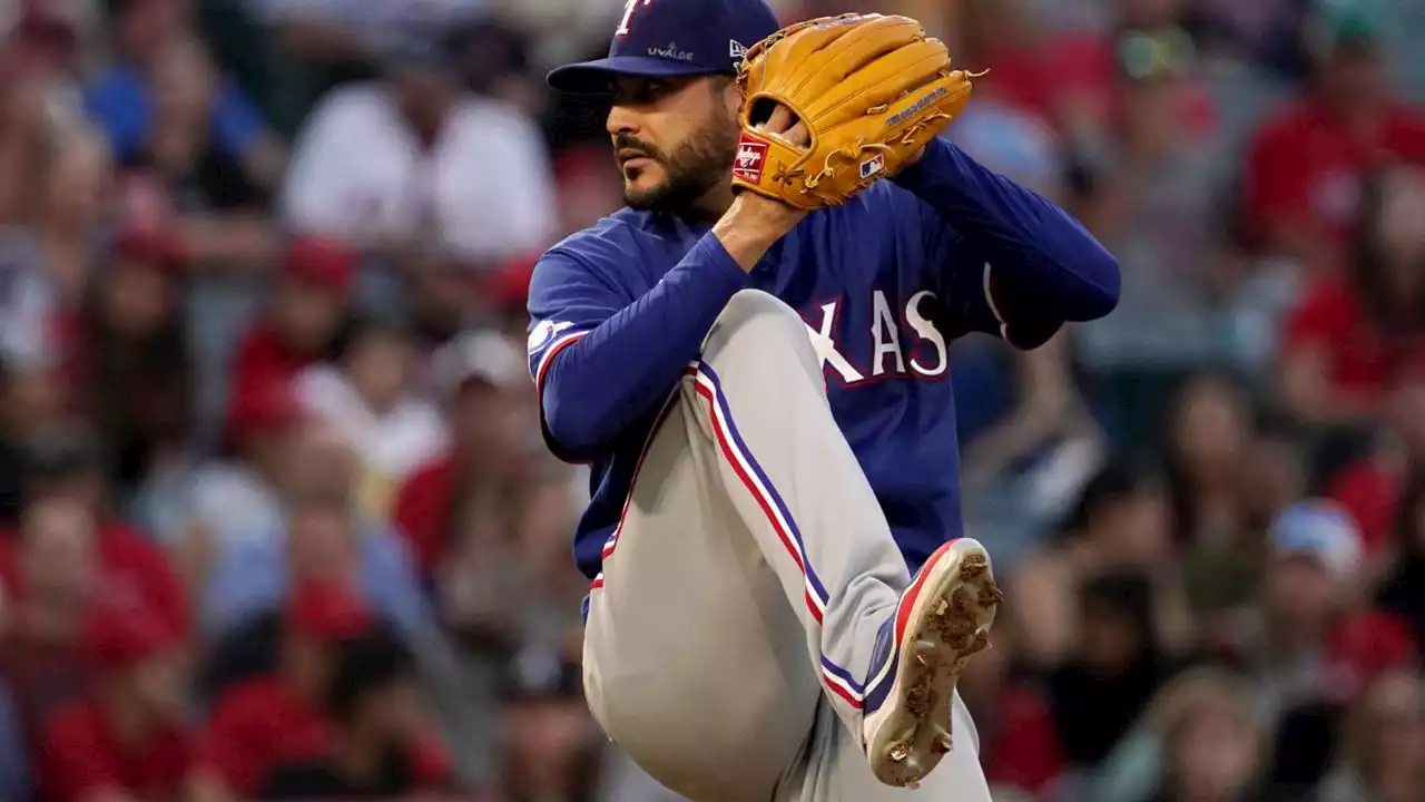 Rangers capitalize on LA miscues, beat struggling Angels 7-2