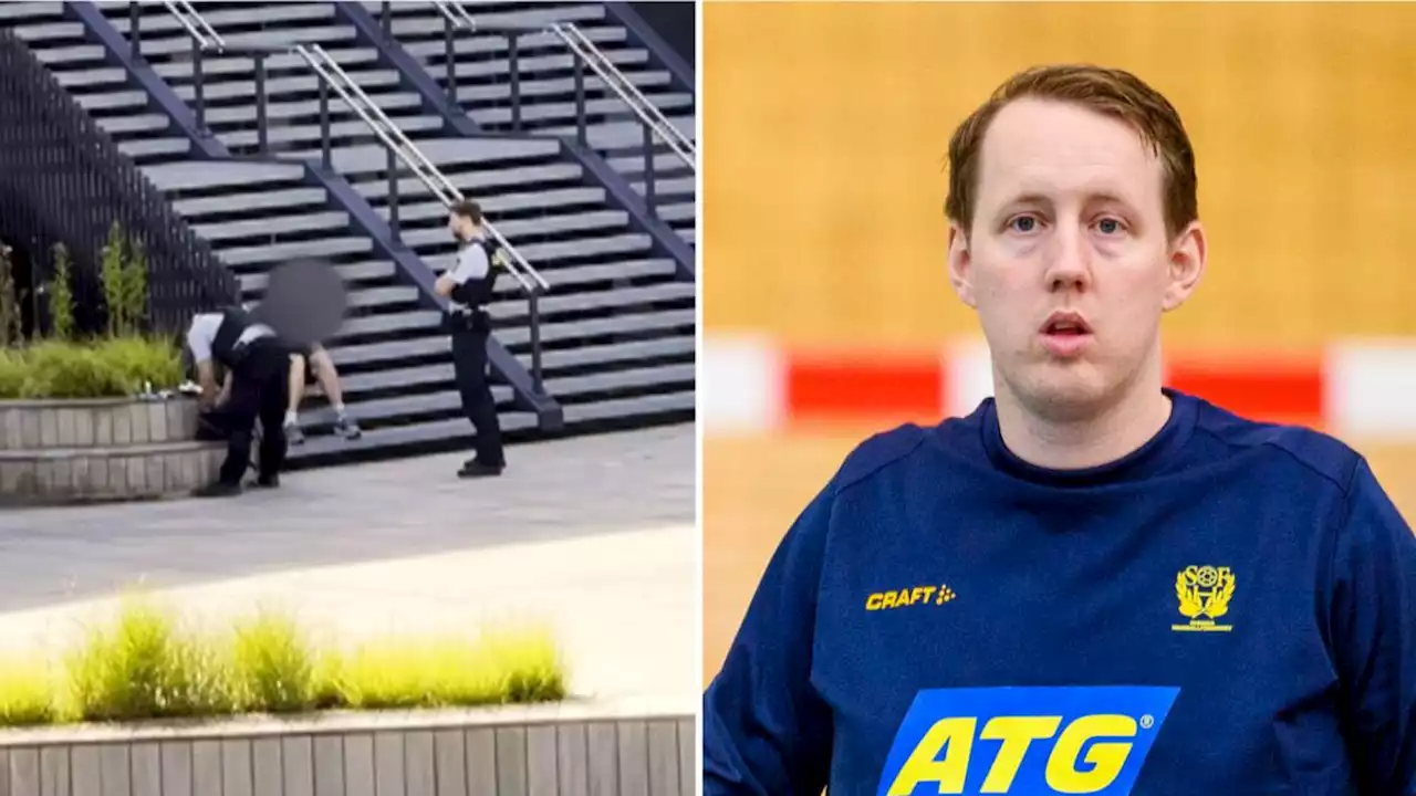 Handboll: Landslagstränaren träder fram efter bomb-skämtet