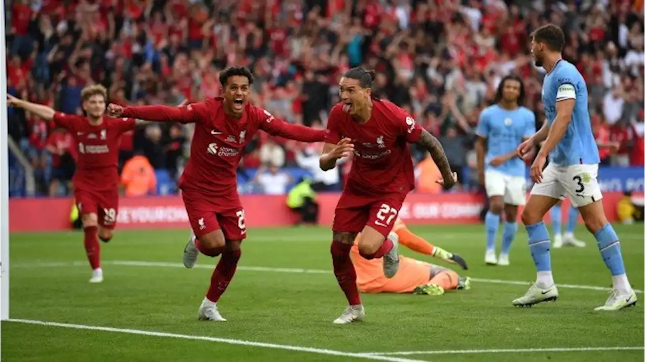 Darwin Nunez Antarkan Liverpool Juara Community Shield 2022