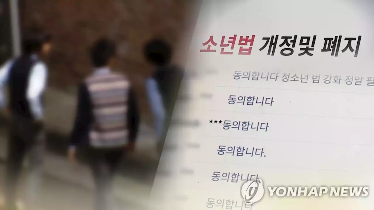 '소년범죄, 일탈 심각성 따져 차별적으로 접근해야' | 연합뉴스