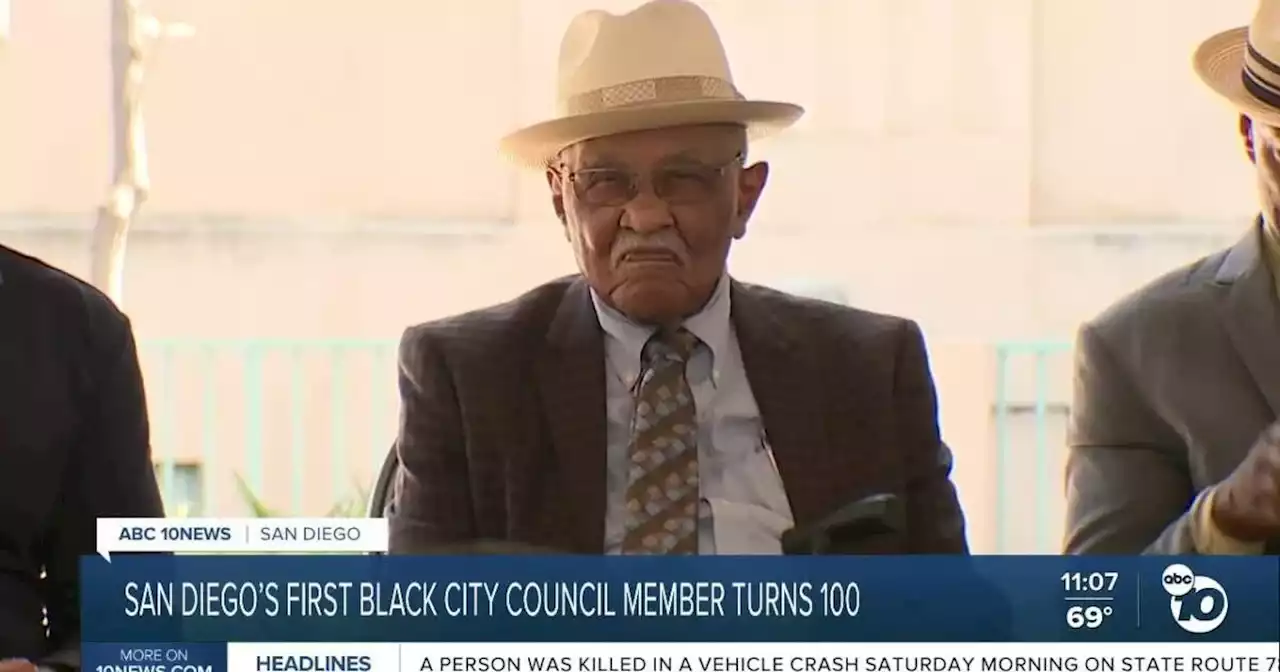 San Diego’s first Black City Council member, Leon Williams, turns 100