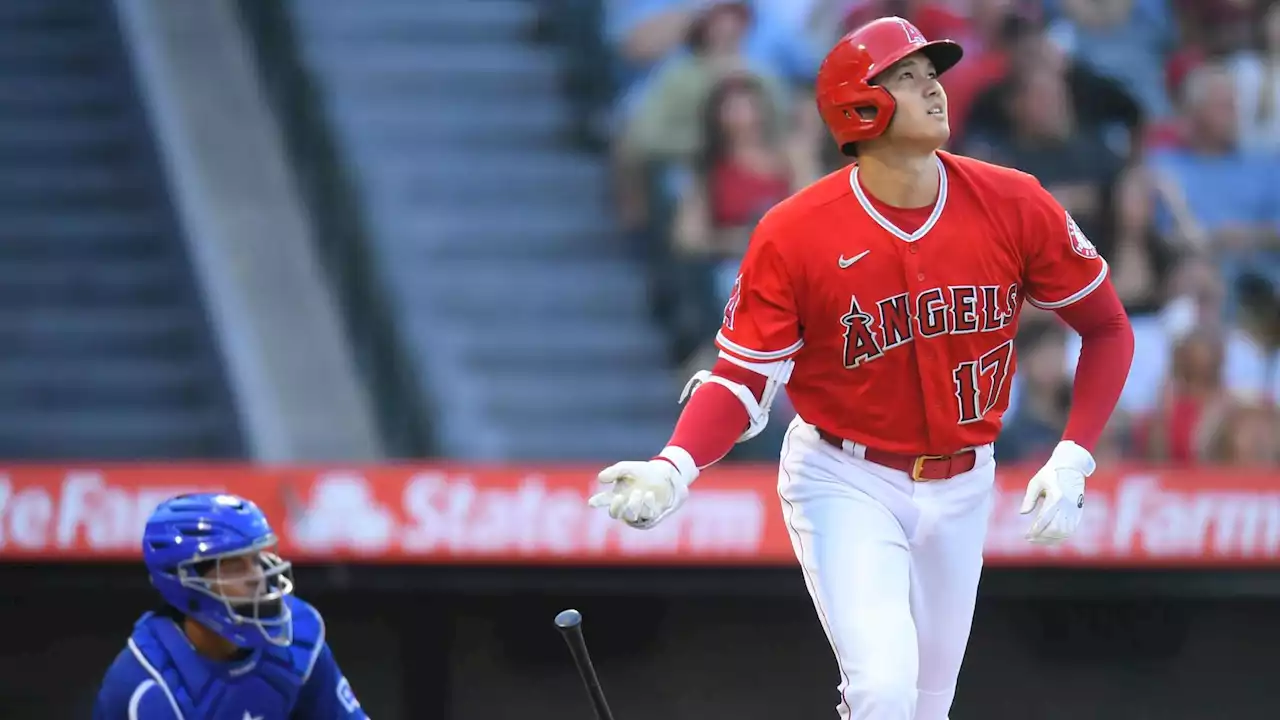 Ohtani homers early, Angels rally late to beat Rangers 9-7