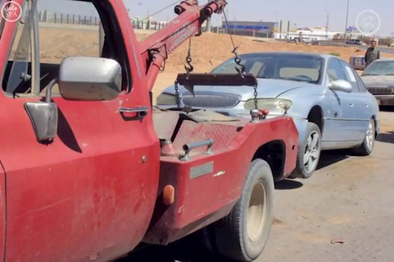 رفع 3000 مركبة مهملة وهياكل تالفة بالمدينة المنورة