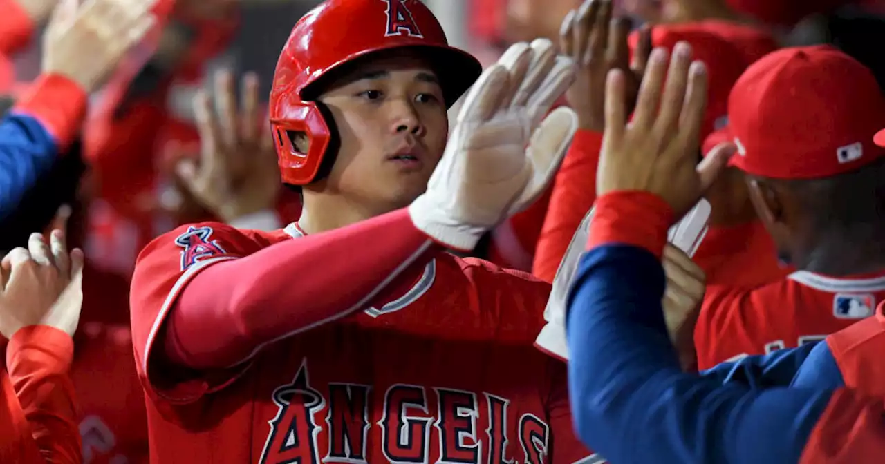 Ohtani homers early, Angels rally late to beat Rangers 9-7