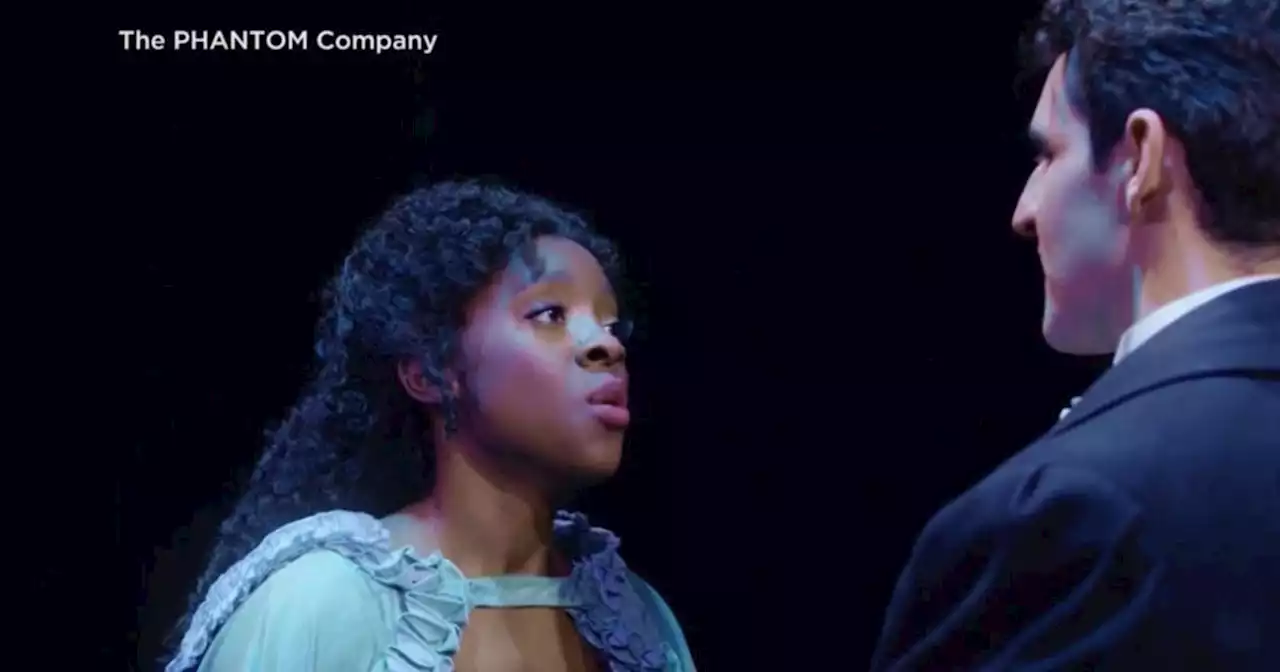 Emilie Kouatchou making history as the first Black Christine Daaé in Broadway's 'Phantom of the Opera'