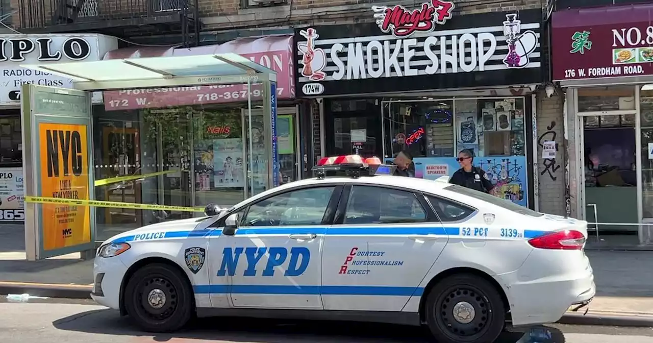 Police: Homeless man fatally stabbed outside Bronx smoke shop, store employee arrested