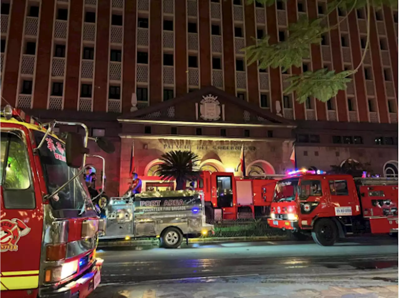 Fire hits Comelec office in Intramuros