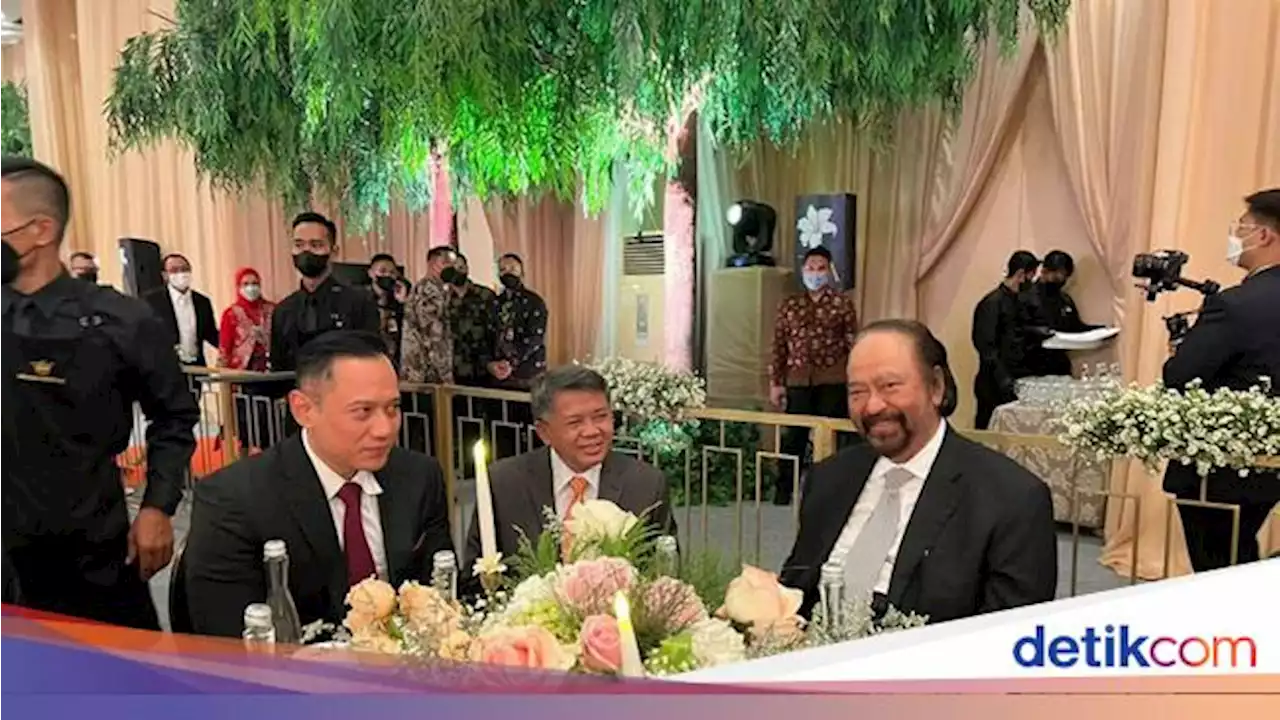 Bahasan Koalisi Tipis-tipis di Meja Resepsi Putri Anies