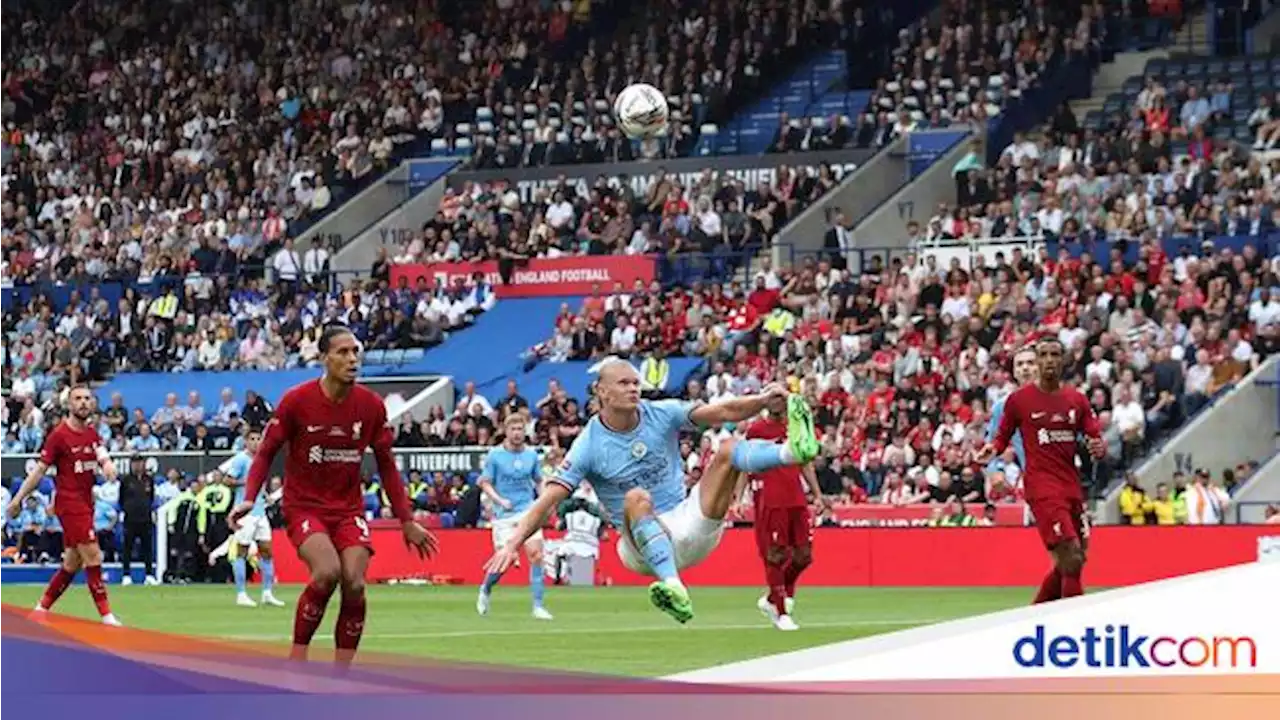 Butut di Community Shield, Haaland Kena Olok-olok