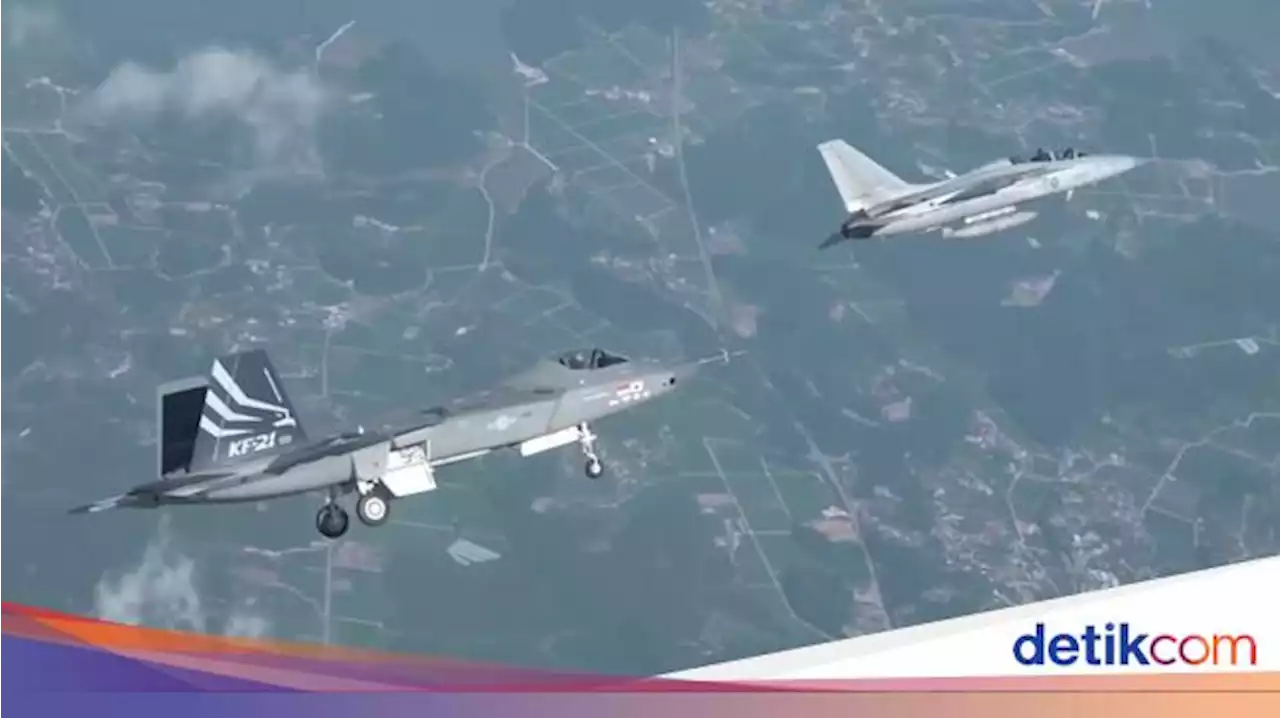 Jet Tempur KF-21 Kolaborasi RI-Korsel Lulus Uji Terbang Kedua