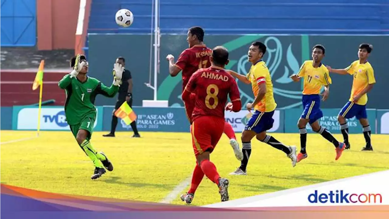 ASEAN Para Games 2022: Sepakbola CP Indonesia Raih Kemenangan Pertama