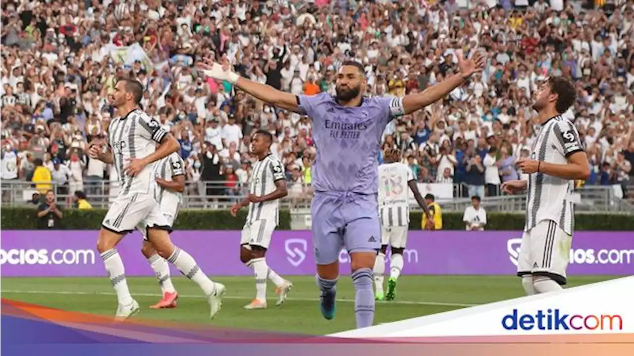 Hasil Real Madrid Vs Juventus: Los Blancos Menang 2-0