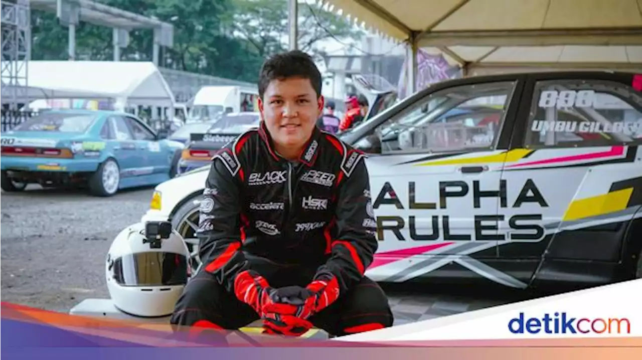 Mimpi Drifter Muda Umbu Gillberth Jadi Nomor Satu di Tanah Air