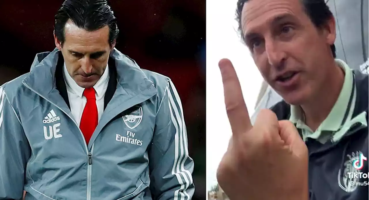 Hånas av supportrar - då svarar Emery med långfingret