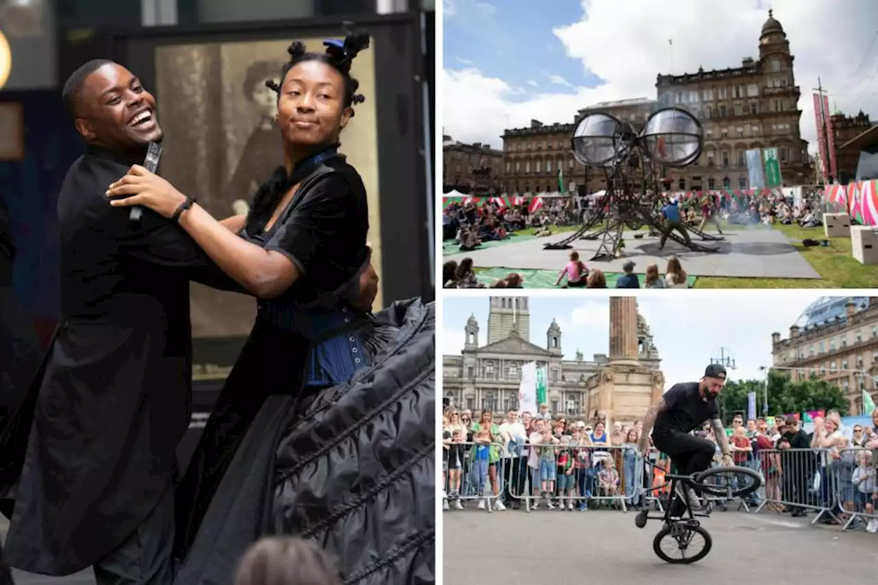 The Merchant City Festival continues with dance, theatre and street shows