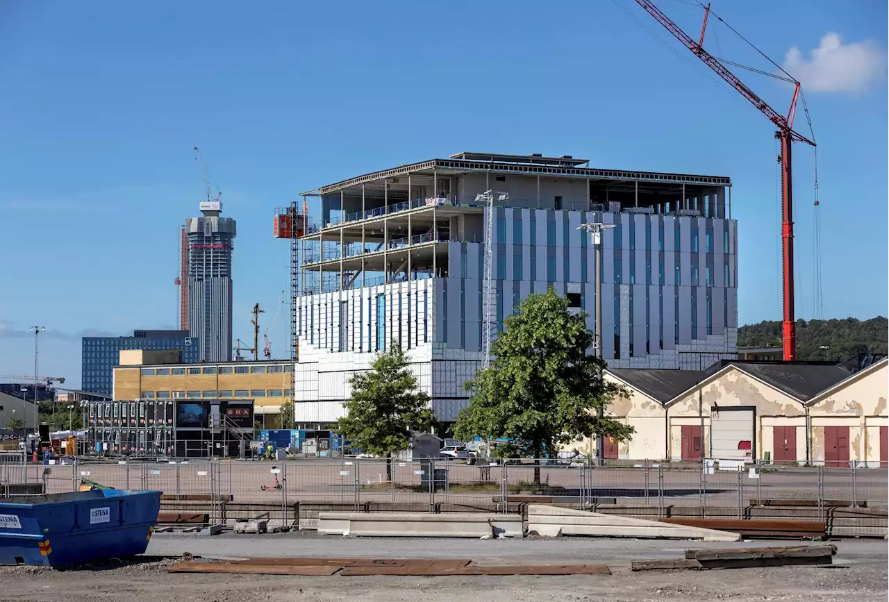 Kyrka vid Hisingsbron – Göteborgs skyline ändras