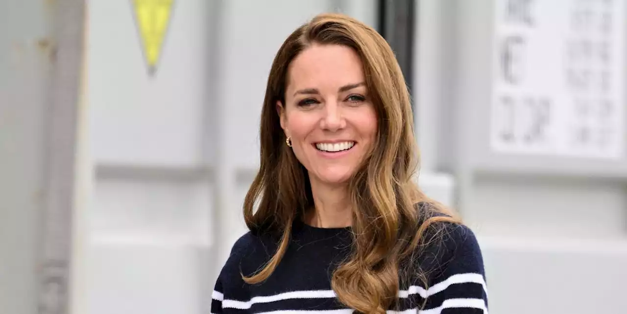 Duchess Kate Wears Nautical Stripes (and a Wetsuit!) For Sailing Event