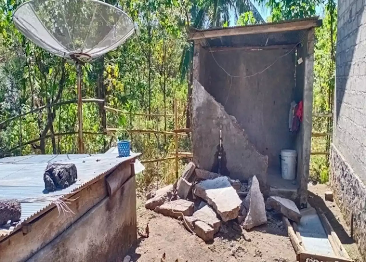 Gempa Berkekuatan 4,6 SR Sebabkan Rumah Warga Rusak