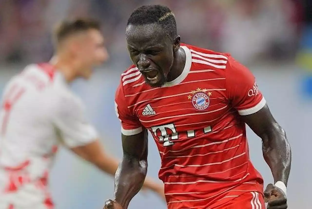 Sadio Mane Cetak Gol Bantu Bayern Menangi Piala Super Jerman