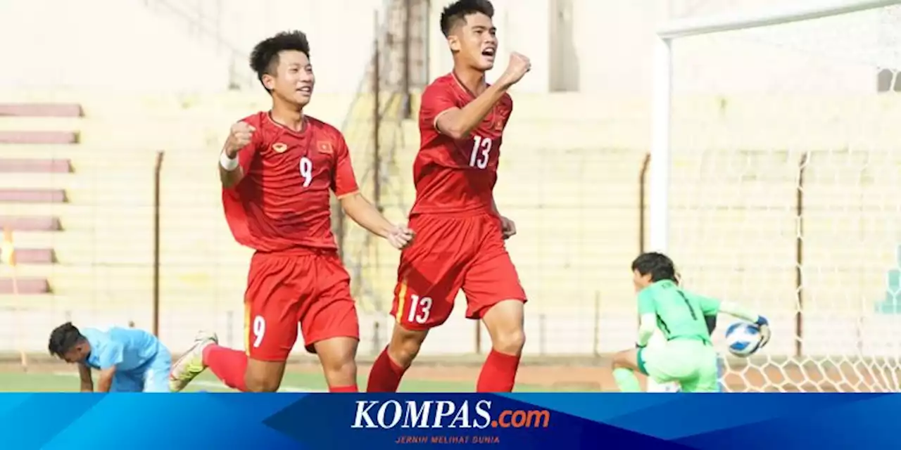 Hasil Piala AFF U16 2022: Vietnam Cukur Singapura 5-1