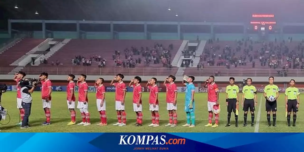 HT Timnas U16 Indonesia Vs Filipina: Arkhan Kaka Gemilang, Garuda Asia Unggul 2-0