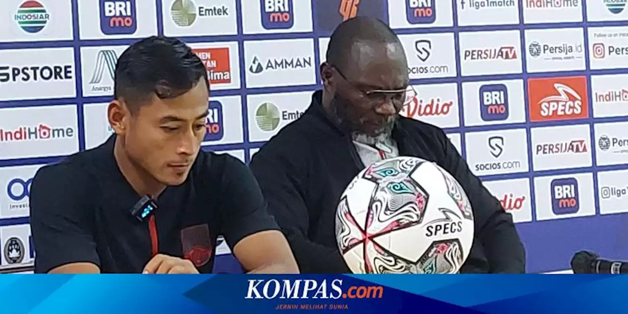 Persija Jakarta Vs Persis, Jacksen Sesali Babak Pertama, Kecewa Persis Takluk