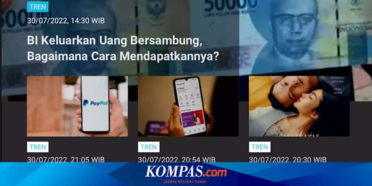 [POPULER TREN] Cara Mendapatkan Uang Rupiah Bersambung BI