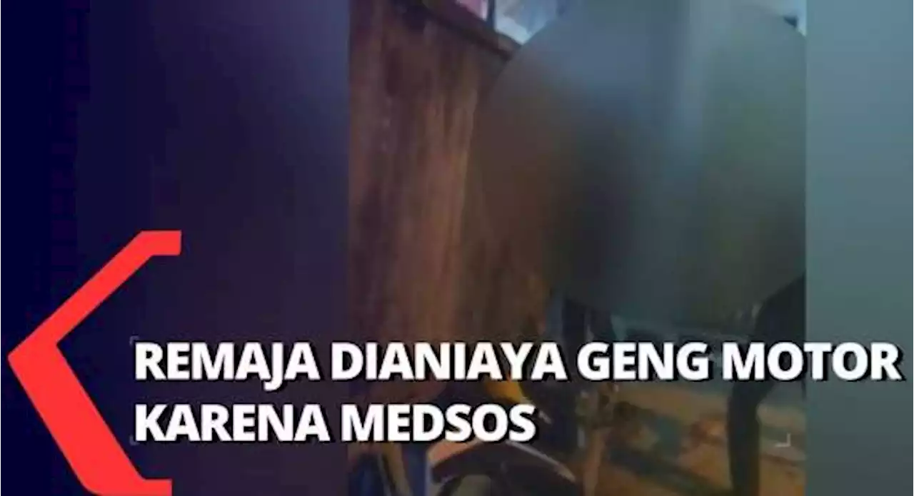 Ditantang di Medsos, Anggota Geng Motor Aniaya Remaja