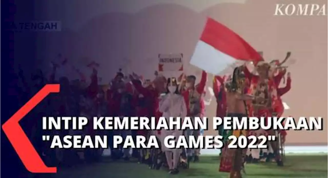 Wakil Presiden, Ma'ruf Amin Resmikan Pembukaan Ajang Olahraga untuk Difabel 'Asean Para Games 2022'