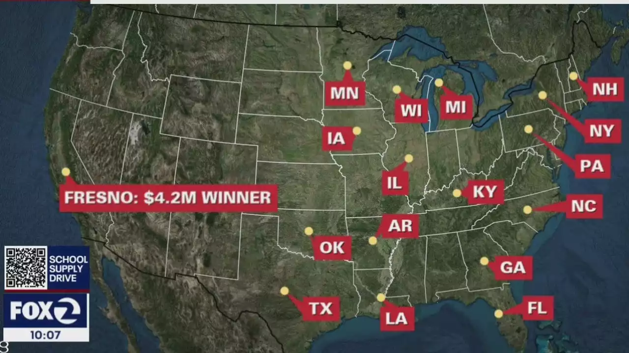 Fresno boasts $4.2M winner in Mega Millions drawing